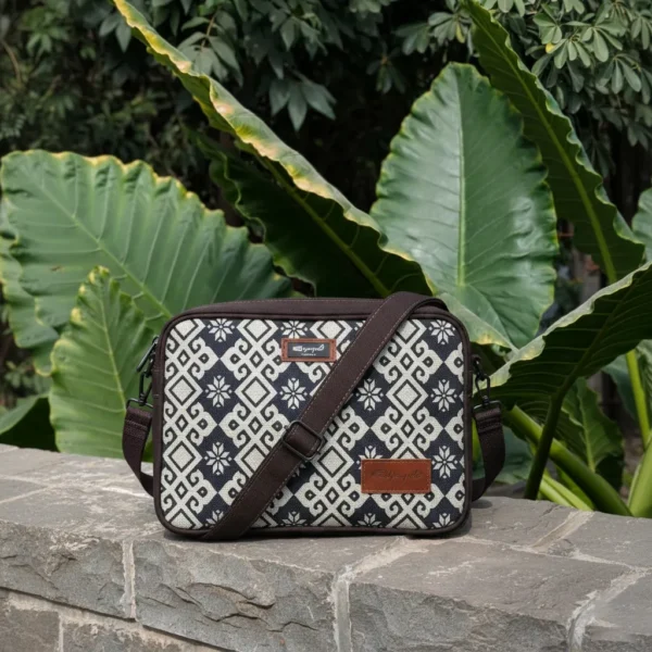 Aztec Jute Serene Sling Bag